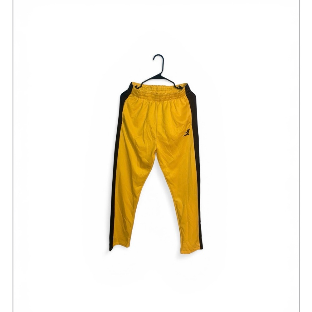 Bruce Lee yellow track suit, pants, joggers Size Medium like new